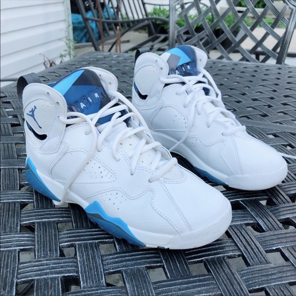 jordan 7 white blue yellow